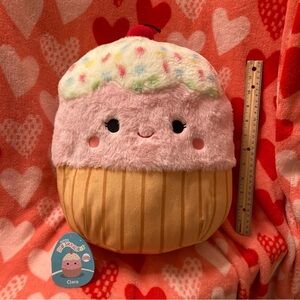 Squishmallows Clara Cupcake 12” FuzzAMallows Plush
